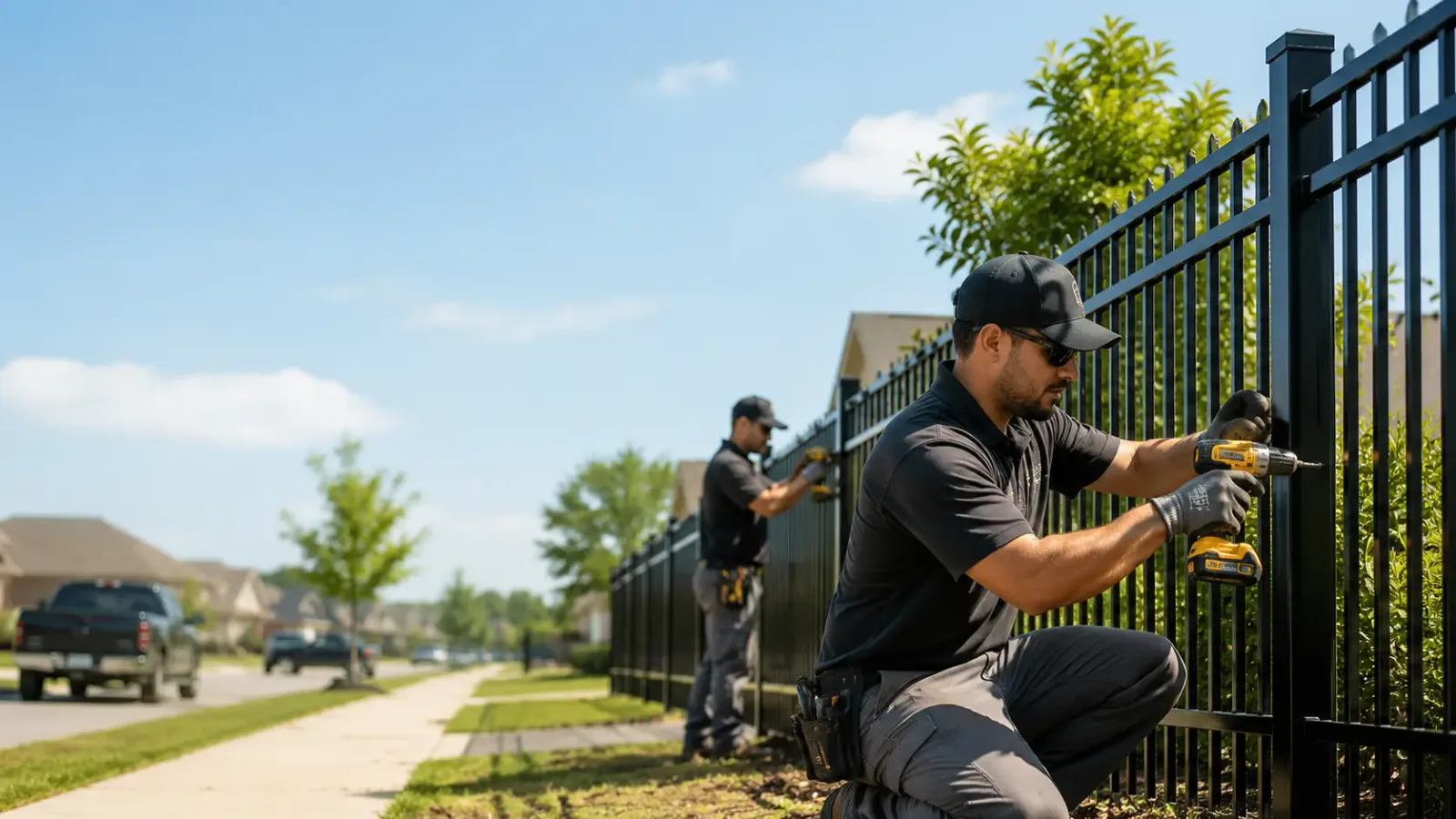 Metal Fence Installation in Auburndale, FL